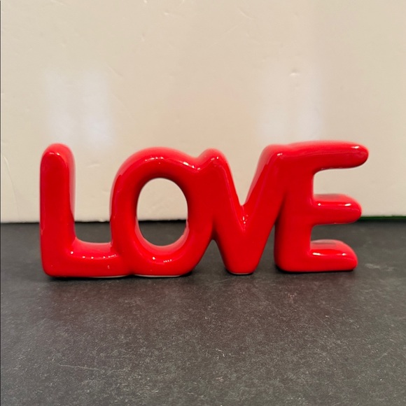 LOVE Sign Figurine table decor Valentines Day decor - Picture 2 of 8